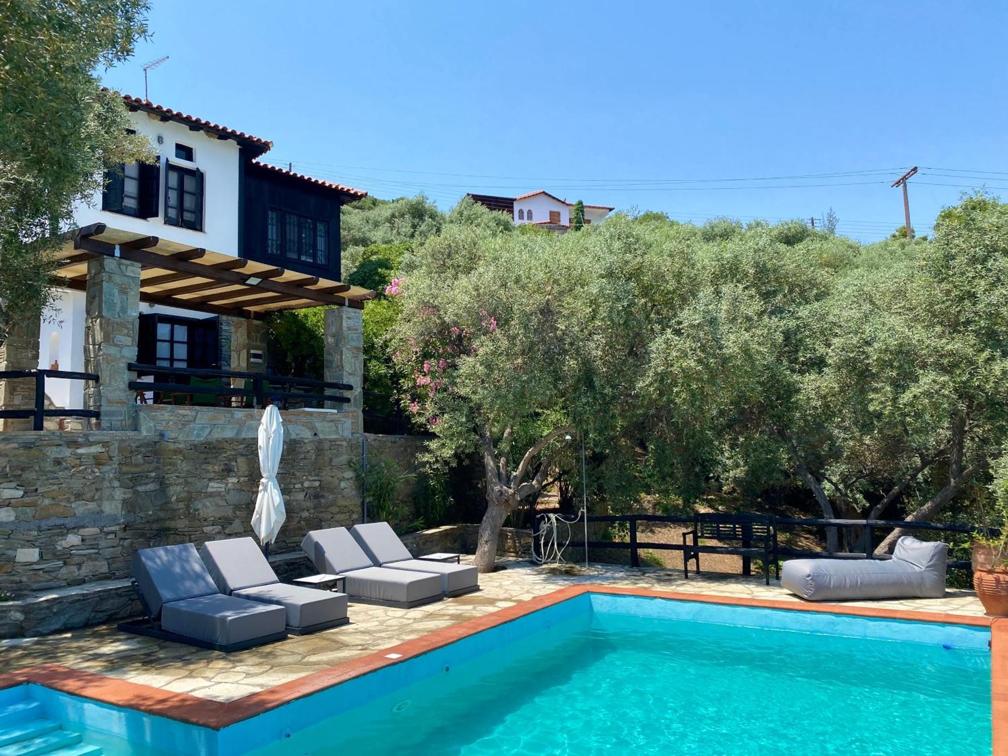Villa Valia: Traditional Luxurious Residence Pyrgadikia Esterno foto